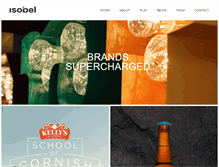 Tablet Screenshot of isobel.com
